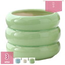 10個入り 植木鉢 ins ドーナツの形 北欧風 プランター セラミック 多肉植物鉢 陶器鉢 オフィス 円筒形 屋外 植木鉢/うえきばち おしゃれ 生け花器 盆...