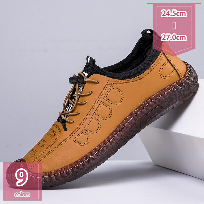 500円OFFクーポン ローファー メンズ スリッポン ドライビングシューズ スリップオン 紳士靴 モカシン 靴 カジュアルシューズ 手作り 通気性 メッシュ ...