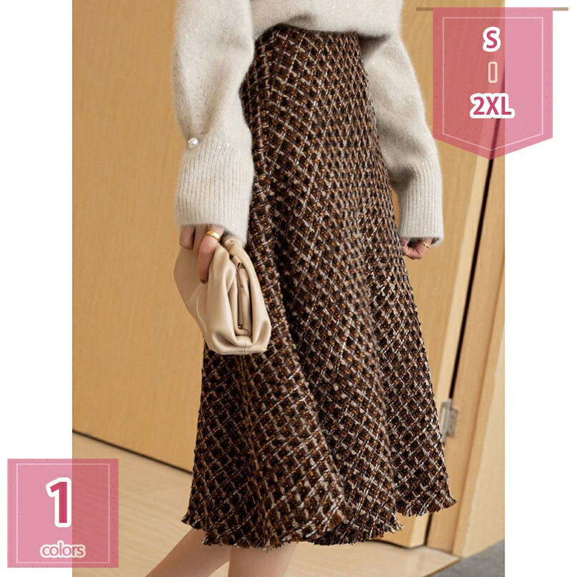 1000円OFFクーポン スカート 秋 冬 レディース フレアスカート ハイウェスト フレアスカート ビジネス ..