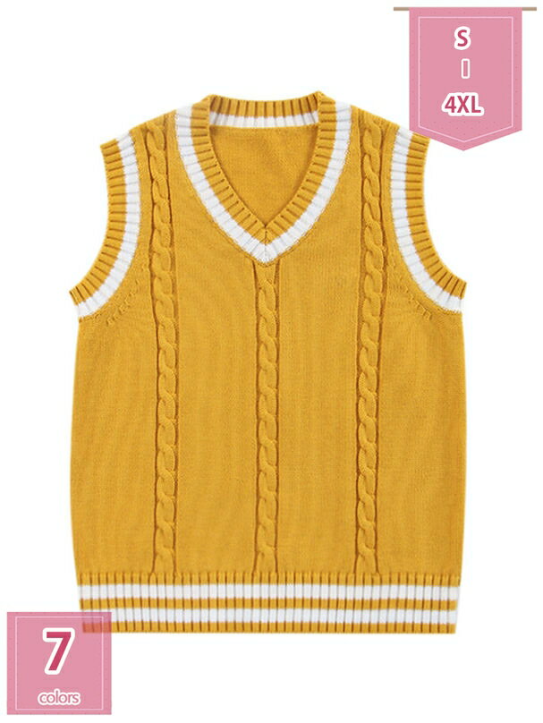 ニットベストレディースセーターショ...