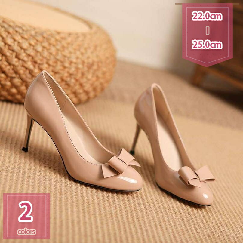 800円OFFクーポン パンプス ピンヒール ヒール ポインテッドトゥ 美脚パンプス ハイヒール リボン ヒール8cm 細ヒール 結婚式 フォーマル レディース 上品 通勤 歩きやすい パーティー 2次会 美脚 卒園式 披露宴 謝恩会 黒 holosbird-goods1