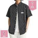 シャツ メンズ 半袖 夏服 メンズ チェックシャツ ボタンダウシャツ 胸ポケッ ゆったり トップス カジュアル オシャレ大きいサイズ シンプル 半袖 春夏秋 通勤 通学 快適 通気性 ワイシャツ かっこいい 肌触りがいい holosbird-goods1