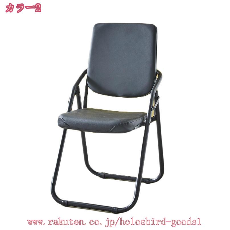 1000円OFFクーポン キッチンチェア おしゃれ 折りたたみ おりたたみ 折りたたみ椅子 台所 パイプ いす ハイタイプ チェア 軽量 洗面所 背もたれ 北欧 隙間収納 スリム コンパクト 来客 キッチン リビング ダイニング フォールディングチェア holosbird-goods1 [3]