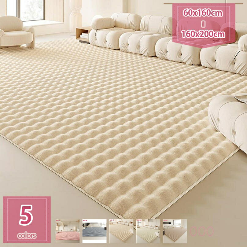 1000円OFFクーポン ラグマット 幾何学 ラグ マット 敷物 リビング センターラグ じゅうたん 絨毯 カーペット 花柄 植物柄 不規則形 オールシーズン おしゃれ 母の日 遊び毛防止加工 ホットカーペットOK リビング シャギーラグ 一人暮らし holosbird-goods1