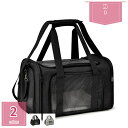 ペット ショルダーバッグ バックパック ペットキャリーバッグ 小型犬 猫用 2way ペットバッグ キャリー バッグ トート ペット用バッグ 車載 旅行 アウト...