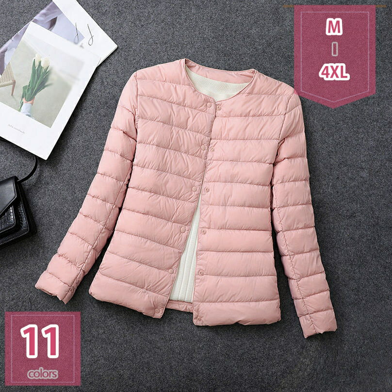 1000円OFFクーポン ダウンコート レディース ロング丈 フロントファスナー 無地 ショート丈 ダウンパーカー 大きいサイズ ブルゾンジャケット ダウン風コート 冬服 保温 母親 ポリエステル繊維 韓国風 秋冬 ブラウン 柔軟性 XS holosbird-goods1