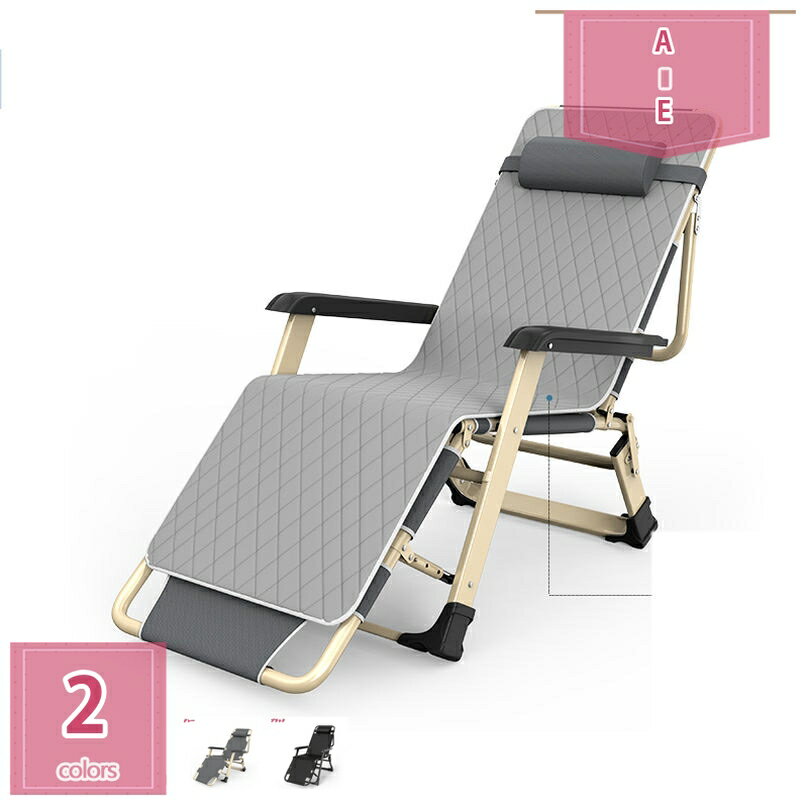 2000円OFFクーポン リラックスチェア 折りたたみ リクライニング アウトドア コンパクト イス 椅子 ヘッドレスト 調節可能 ひじ掛け付き 高齢者 ヘッドサポートバー 耐荷重300KG オフィス バルコニー ポータブル レジャーベッド フォールディングチェア すぐ使える 組立不要