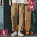 2000円OFFクーポン カーゴパンツ メンズ サルエルパンツ 大きいサイズ ワイドパンツ メンズ 大きいサイズ イージーパンツ メンズ 作業着 ズボン 冬用 ...