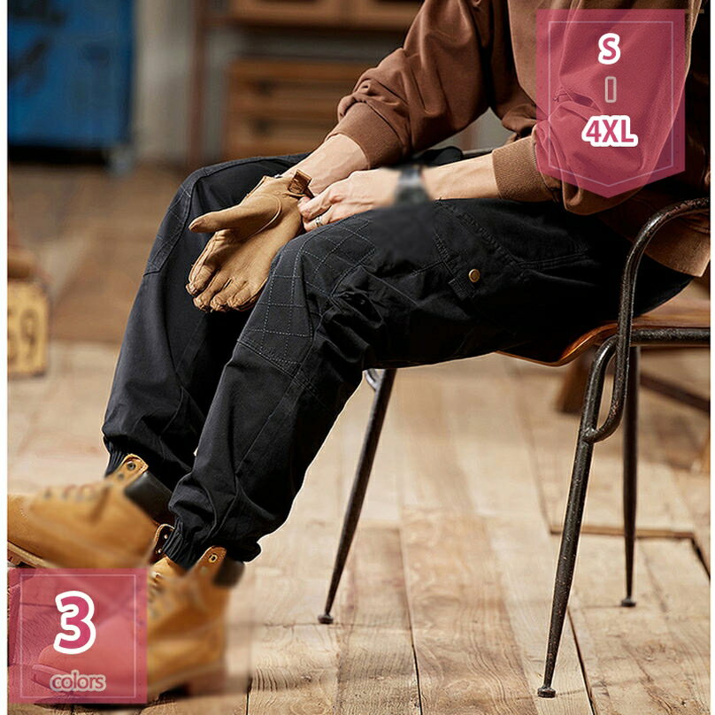 1000円OFFクーポン カーゴパンツ メンズ 無地 ズボン ワークパンツ サルエルパンツ おしゃれ ...