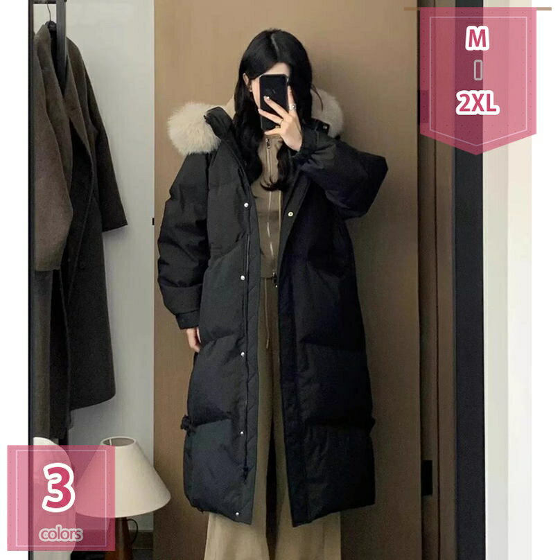 中綿ジャケットダウンコートロングコ...