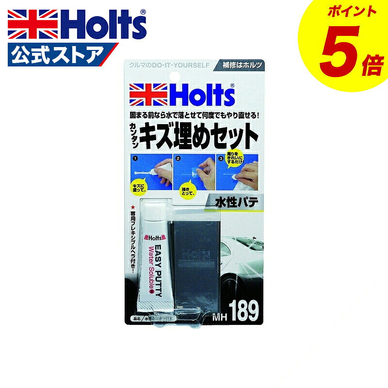 【P5倍！マラソン限定】 ホルツ 補修用パテ 水性パテ カンタンキズ埋めセット Holts MH189