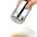 粉ふり缶 粉ふりボトル パウダー缶 調味料 調味缶ステンレス製 粉糖ふり シュガー(3)