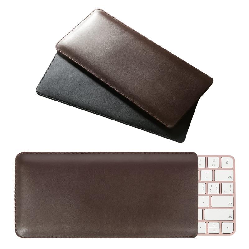 Magic Keyboard 用 キーボードケーススリムスリーブカバー - プレミアムレザー キーボード収納