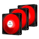 upHere 120mm PCケースファン LED搭載 静音 高性能 ...(2)