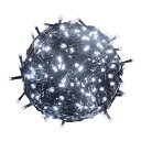 RPGT LED 100/300/500/1000 球 ートルのダークグリーンワイヤ クリスマスツリーイルミネーションライト30V安全低電圧 8つのモードがあり...