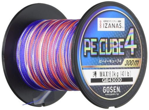 ゴーセン(GOSEN)ラインPECUBE300m3.0号GB43030