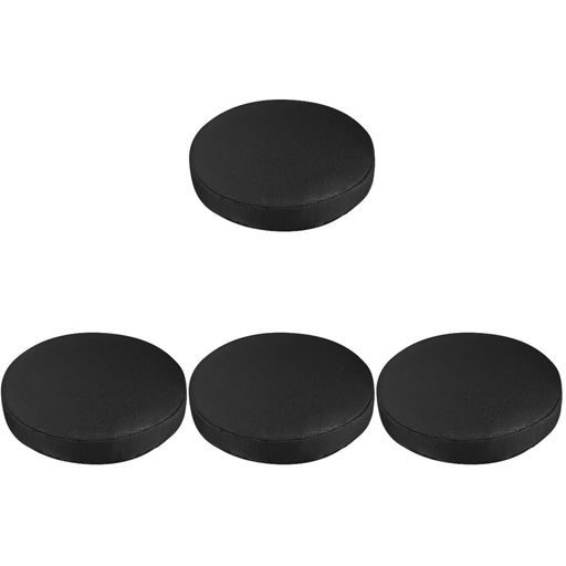 LIFKOMEスツールカバー丸33cm円形4点入り滑り止め撥水保護バンド付き通気椅子カバーチェアカバースツー..