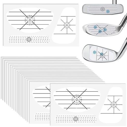 セット内容:ゴルフクラブ練習用ステッカー20枚セット;ストレートパター:21mm*70mm;木製ポールステッカー:約90mm*47mm;アイアンステッカー:約70mm*45mm;ゴルフコースやゴルフ練習場で使用したり、ゴルフクラブアクセサリーをお友達とシェアしたりできます。 インスタントフィードバックブルーマーキング:私たちはこのゴルフヒッティングテープを作るために特別な紙を使用しています。これらの薄いラベルは、感触とパフォーマンスを損なうことなく、明確で正確な青いショットマークを提供します。そのため、ミスショットや完璧なスイングがどのように見えるかを知ることができます。その後、より良いボール打撃の結果を達成するために必要なスイングの調整を行います。 スイングの一貫性を向上させる:ボールがスイートスポットでヒットされると、最高の弾道で飛び、最高の飛距離を実現します。当社のゴルフステッカーは、スイートスポットからのショットの飛距離ロスのパーセンテージを正確に表示するため、毎ショットのスイングやスタンスの調整に役立ちます。
