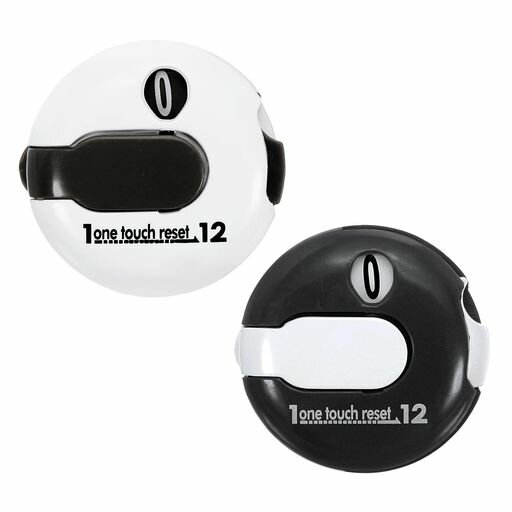 PATIKILゴルフスコアカウンター2個セットミニゴルフショットストロークアタッチメントカウンタークリッ..