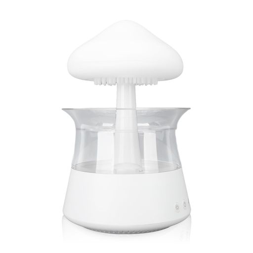 加湿器アロマディフューザー小型あろまでいふぃーざー、300MLキノコレインディフューザー、睡眠リラッ..