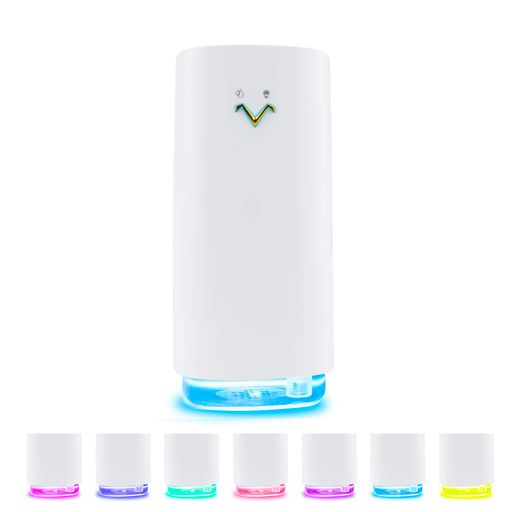 ナイトライト加湿器大容量320ml卓上加湿器車載加湿器プロジェクター加湿器7色LEDライト設計乾燥を防ぐ..