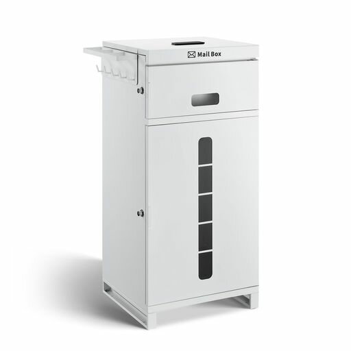 【複数投函可能/傘立てのプレゼント/ポスト一体型】BBKD宅配ボックス屋外防水大容量大型組立不要盗難防止両開扉簡単設置ポスト一体型置き配ボックス置き型ボックス宅配box宅配便郵便ポ…