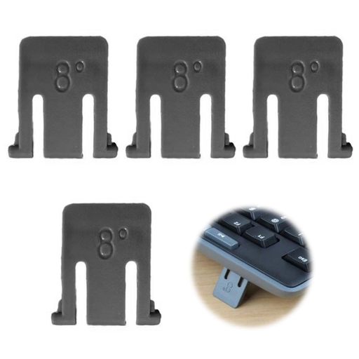 【対応機種】キーボードブラケット脚スタンドロジクール交換用ワイヤレスキーボードロジクールワイヤレスキーボードK200、K260、K270、K275、MK200、MK260、MK270、MK275適用色:グレー梱包内容:キーボードレッグスタンドx4。 【交換用フットスタンド】スタンドが古くなった!破損してしまった!使い慣れたキーボードを交換の必要はありません。こちらのスタンドに交換してご利用いただけます。 【取り付簡単】キーボードの交換修理は非常に簡単に取り付けられ、持ち運びが簡単です。 【高強度ABS素材】キーボード足スタンドは耐衝撃性に優れた高品質ABS樹脂を採用し、キーボードを長期間安定して支撑。 【作業を快適に】折りたたみ式構造で、取り出し後に両側の脚を手で広げるだけで即座に使用可能です。タイピングがしやすくなり作業効率を向上できます。