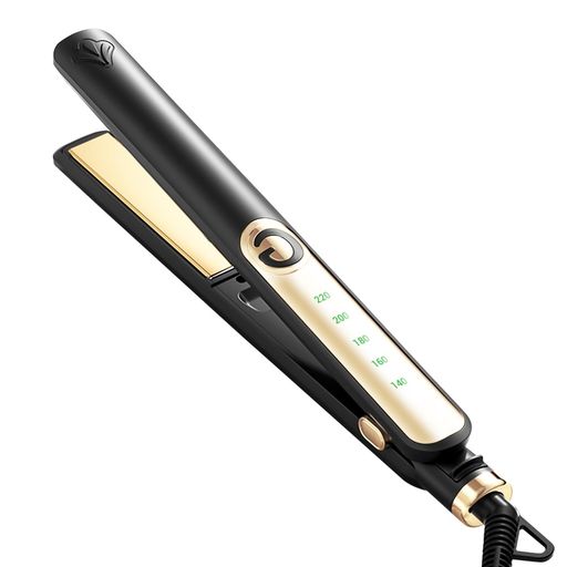 【千万級の高濃度マイナスイオン】24mmヘアアイロン2wayストレート&カール140~220°C5段階温度調節24秒..