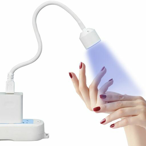 ミニLEDネイルランプ、ジェルネイル用UVフラッシュ硬化ライト、簡単かつ迅速なネイルエクステンション..