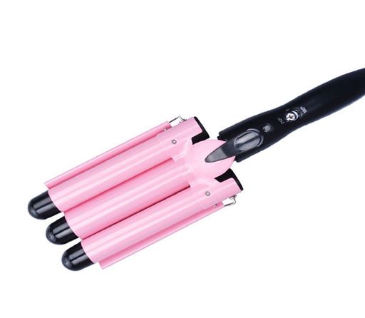 BabyCenter1号店プロ仕様Max210°Cセラミックコーディング3連バレルのウェーブアイロンヘアアイロン(2段..