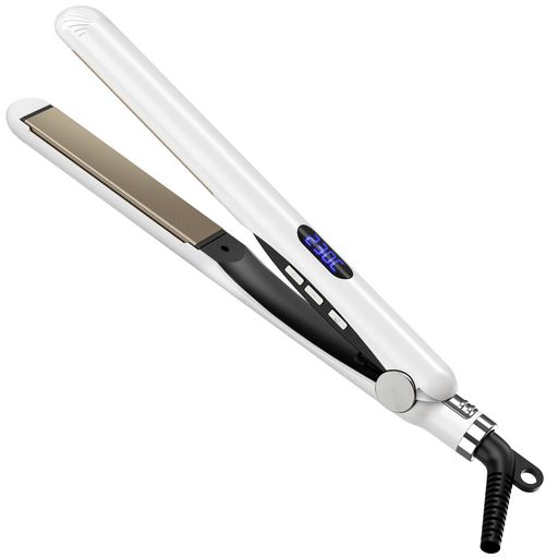 BAYATAヘアアイロンストレートカール2WAY【100°C〜230°C・海外対応】26mm14段階温度調節プロ仕様アストレートナーコテデジタル温度表示ワンタッチロック360度回転コード自動電源OFF機能ヘア…