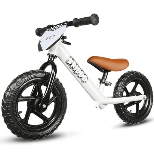 KRIDDO キックバイク 2歳〜5歳 ペダルなし自転車 12インチ ホワイト
