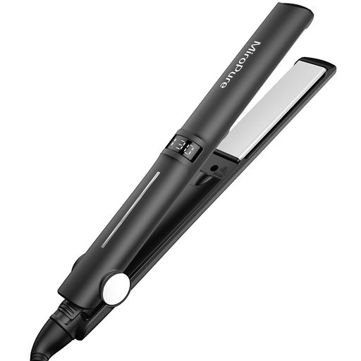 Miropureヘアアイロンストレートアイロン25mmプレート2wayマイナスイオン130°C~230°C温度調整LCDデジタ..