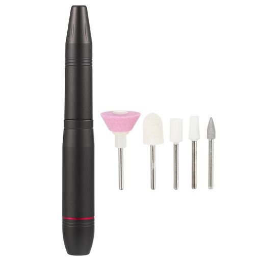 VOCOSTE電動ネイルドリルキット20000RPMネイルドリルマシンポータブルネイルドリルマニキュア磨き用ア..