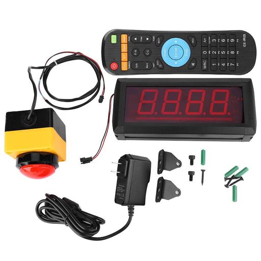 カウントダウンタイマー、LEDデジタル壁時計、ゲームチャレンジ時計、10秒カウントダウンタイマー、宣..