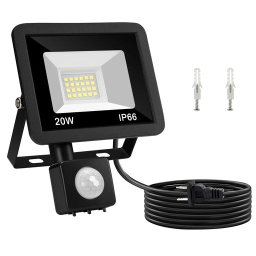 ANOTEKセンサーライト屋外コンセント防水IP6620WLED投光器人感センサー照明防犯ライトコンセント廊下灯..