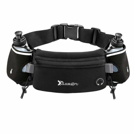 ランニングポーチSpyFlyLie水ボトル(2x175ML)付属品ペットボトルスマホ揺れない軽量水筒ウエストポーチ..