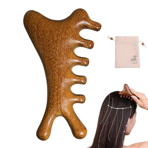 Nomli4in1多用途かっさプレート|顔・頭皮・首・肩などに適用|ツボ押し・すっきりフェイスライン・肩こ..