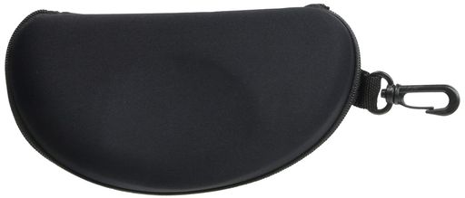 メイガン(Meigan)メガネケースウレタンセミハードケースサングラス大きめフレーム用(ファスナー式フッ..