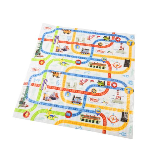 アサヒ興洋きんしゃトーマスレジャーシートLL線路柄