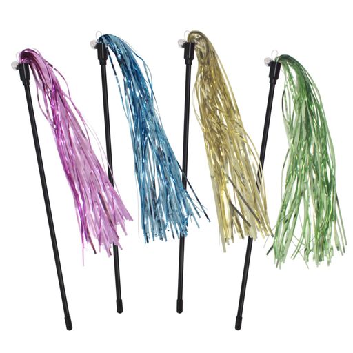 SONGWAY猫おもちゃ猫のお好みじゃらしリボン4個セット