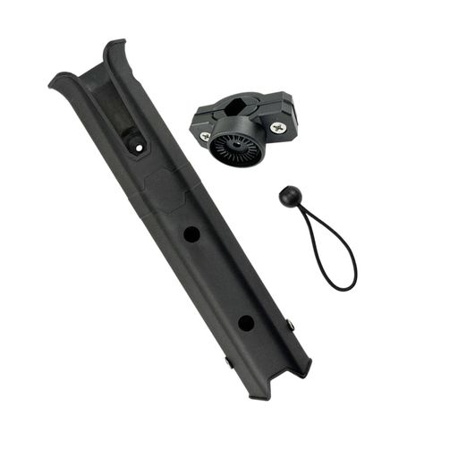 Shamiina釣り竿ホルダーブラケット釣り竿チューブ回転式アクセサリーチューブロッドラックボート自転車..