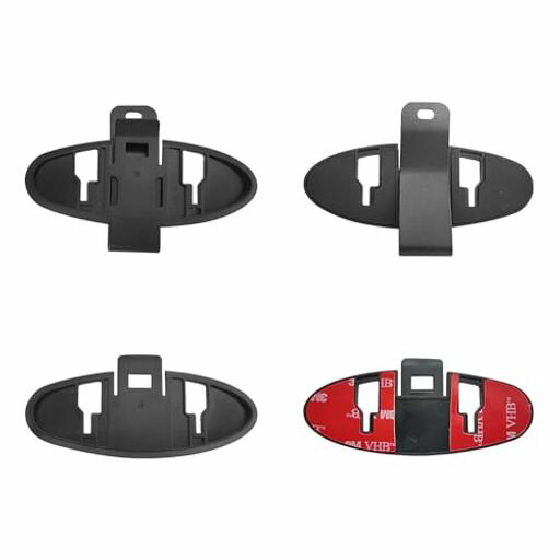 XGPMOTOX10モデルのクリップ式ステーバイクインカム金属製台座と3MMプラスチック製台座