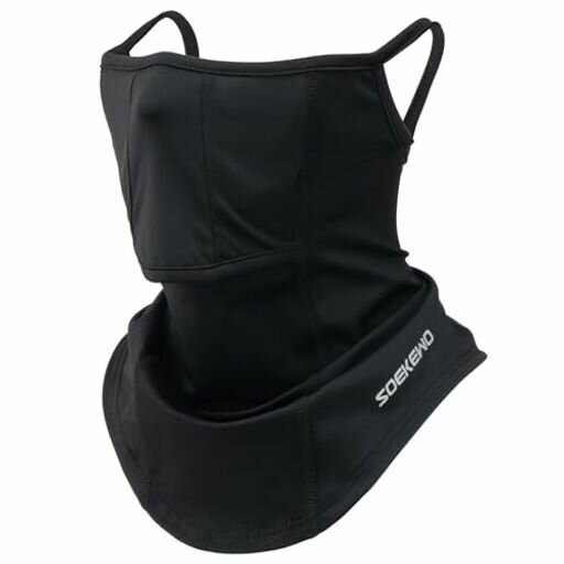 [SoeKewo]フェイスカバー夏日焼け防止UPF50+冷感通気性吸汗速乾耳かけメンズレディースuvカット日除け..