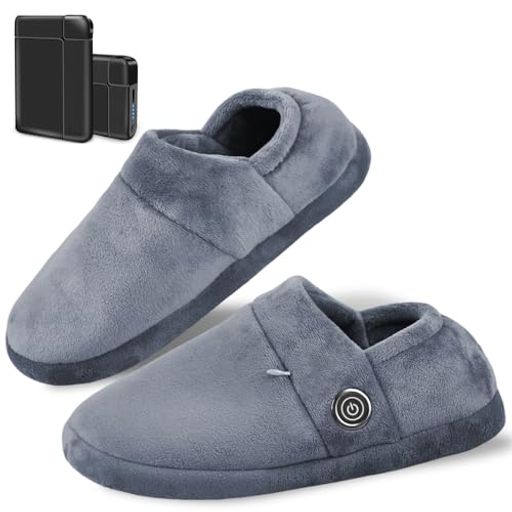 電気スリッパ速暖フットウォーマーコードレス2個バッテリー付き(8000mAh)日本製ヒーター両面発熱 ...