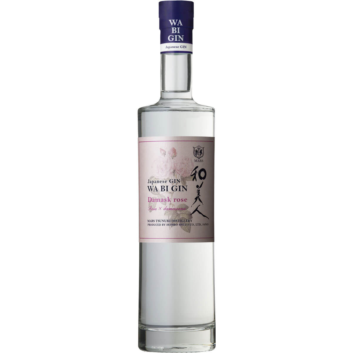 国産 クラフトジン 和美人 ダマスクローズ 45度 495ml [ 包装不可 / 本坊酒造 Japanese GIN 国産ジン / バラ（ダマスクローズ） 緑茶 生姜 紫蘇 / 鹿児島県 ] 【本坊酒造 公式通販】 メッセージカード無料