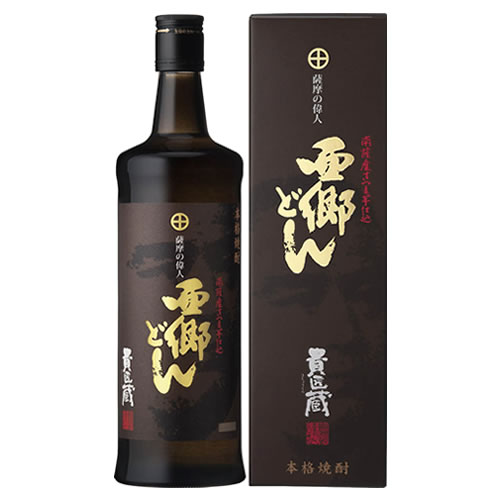 【スーパーSALE期間 P10倍】焼酎 西郷どん 25度 720ml 化粧箱入り 芋 芋焼酎 酒 お酒 高級 男性 ギフト プレゼント 鹿児島 本坊酒造 メッセージカード無料