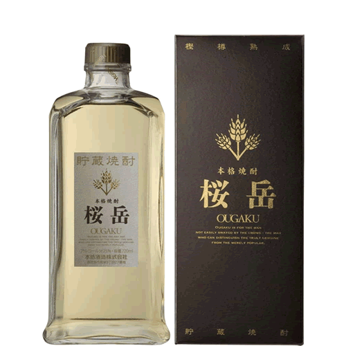 焼酎 桜岳 25度 720ml 化粧箱入り 麦 