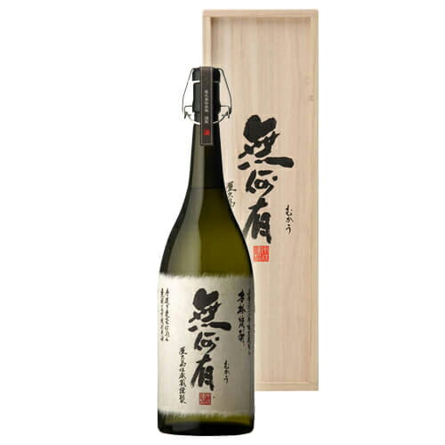 高級な焼酎 焼酎 芋焼酎 原酒 無何有 (むかう) 37度 1800ml 単品 木箱 化粧箱入り 酒 お酒 高級 男性 プレゼント 送料無料 鹿児島 本坊酒造【こだわりの逸品】 メッセージカード無料 ホワイトデー　お返し