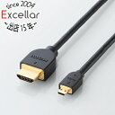 ył2{I5D0̂3{I1183{IzELECOM C[TlbgΉ micro HDMI P[u CAC-HD14EU15BK 1.5m